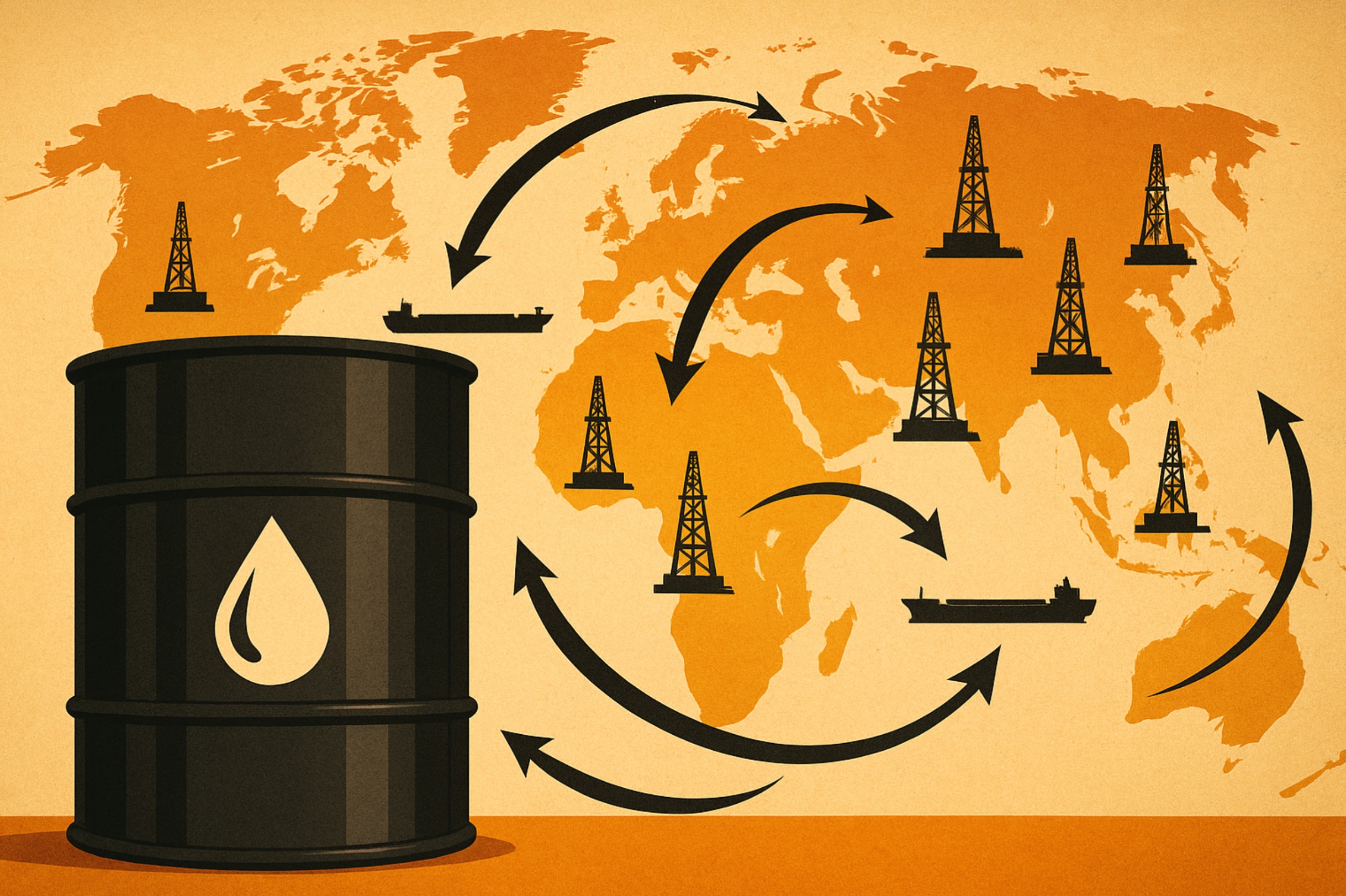Oil petroleum globalization timeline